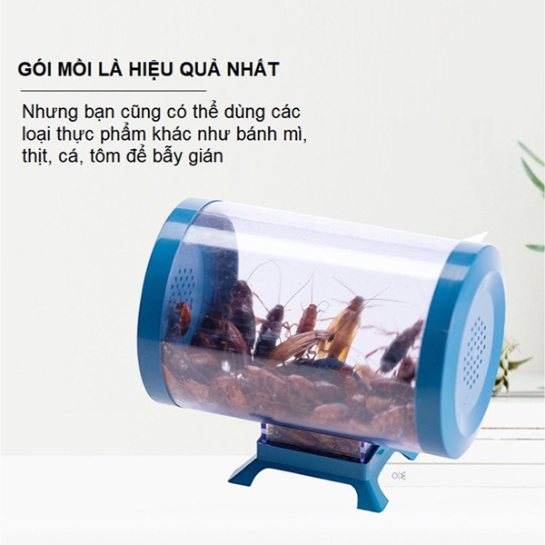 Bẫy gián cửa sập thông minh, không dùng hoá chất an toàn cho trẻ nhỏ